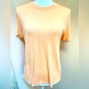Talentless premium tissue tee L melon sherbet color NWOT